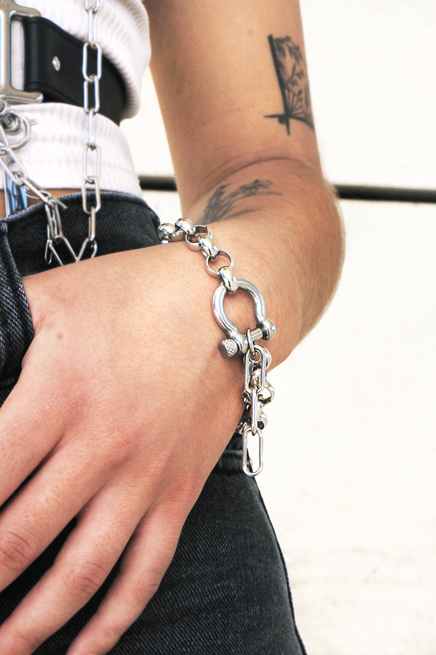 Bracelet à triples chaînes