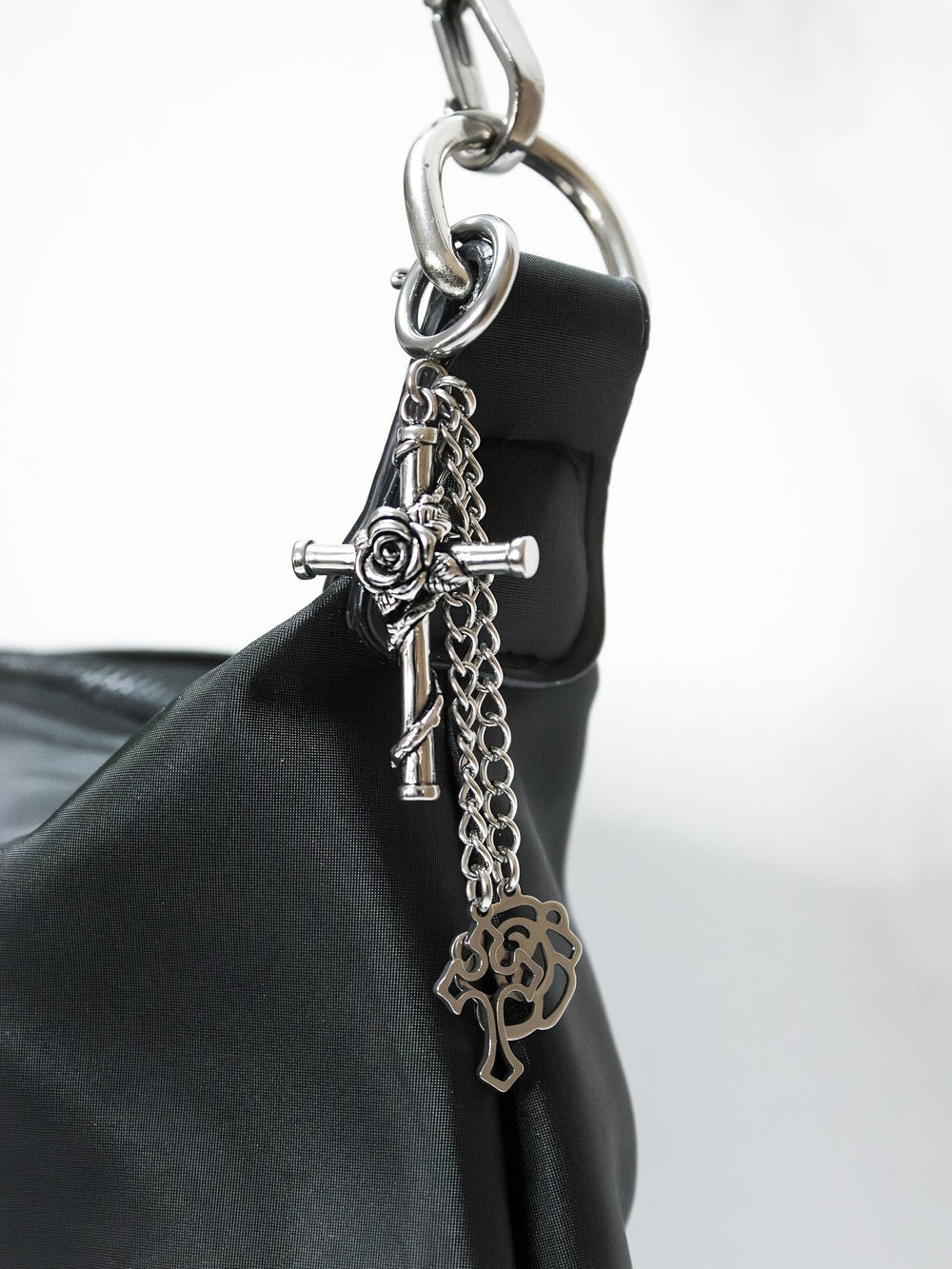 Charm Kodomoskai à accrocher sur les sac, fait à la main en acier inoxydable

