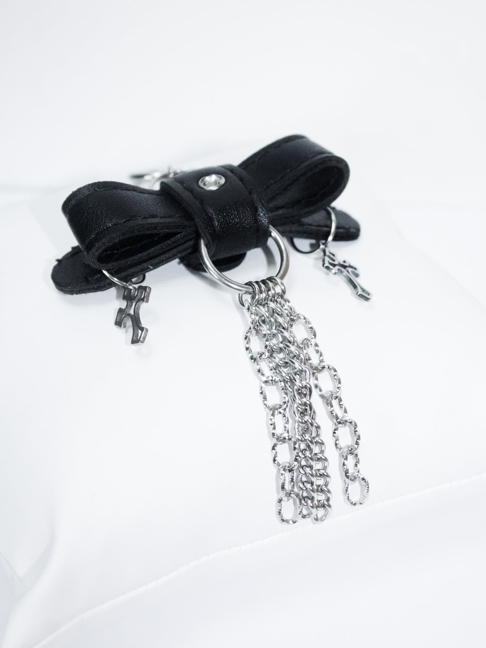 Charm Kodomoskai à accrocher sur les sac, fait à la main en acier inoxydable
