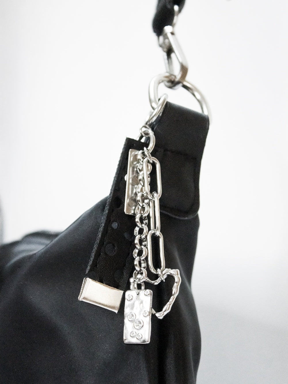 Charm Kodomoskai à accrocher sur les sac, fait à la main en acier inoxydable
